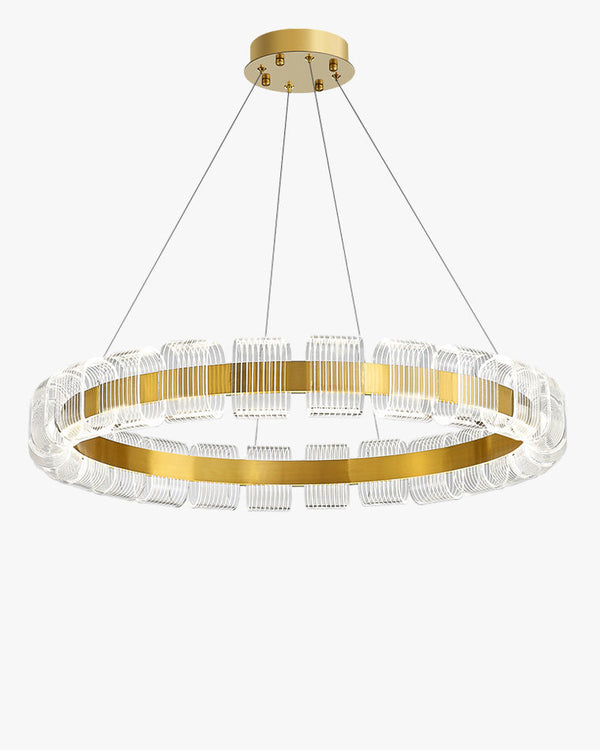 Diff Gold Circular Led Chandelier-DF2166