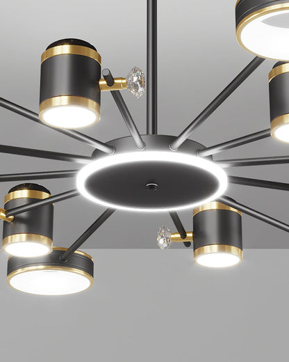 Diff Dimmable Projector Chandelier-DF2169