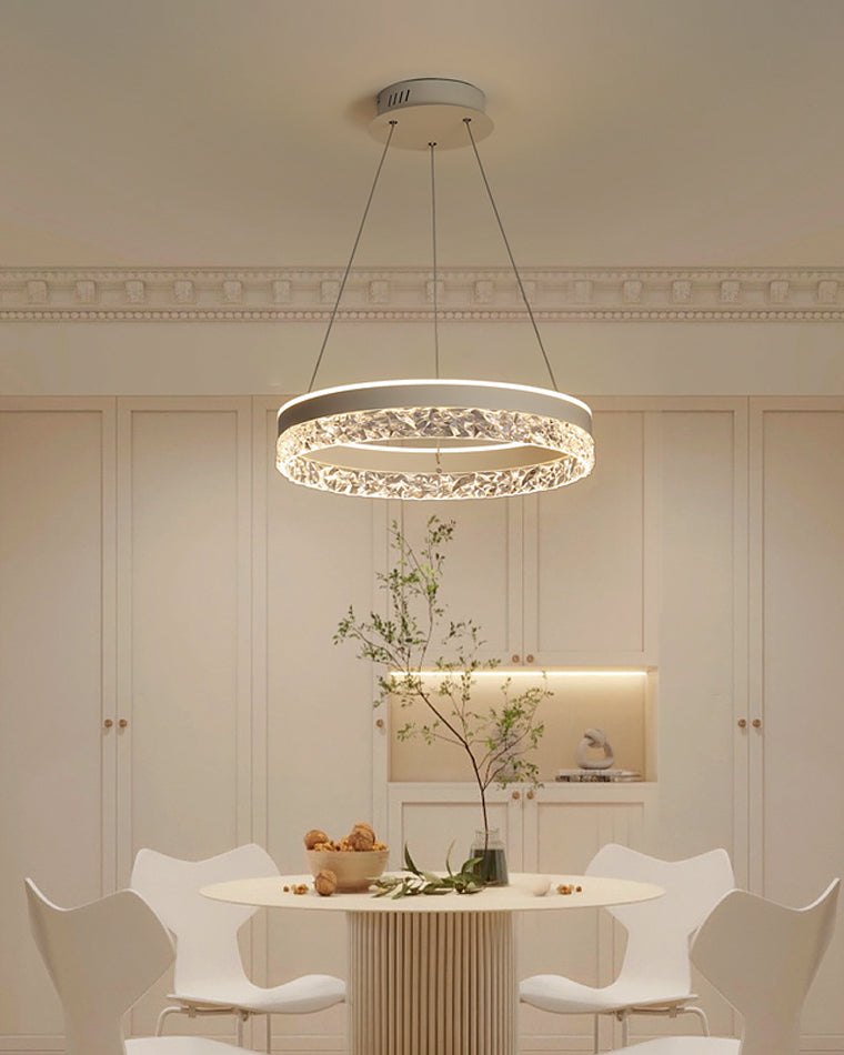 Diff Acrylic Circular LED Chandelier-DF2171