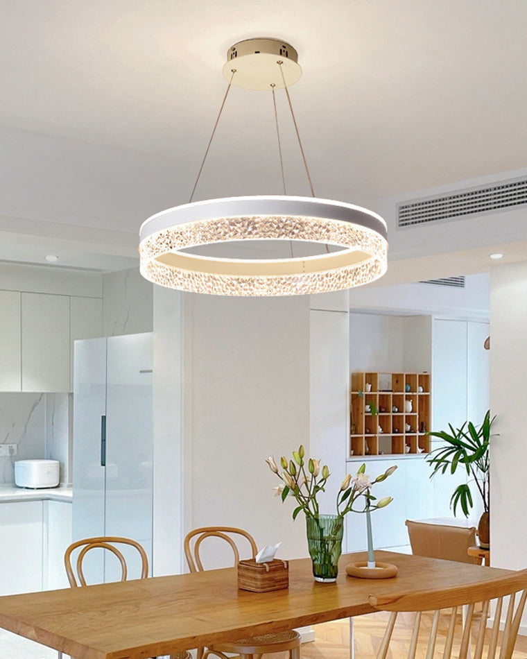 Diff Acrylic Circular LED Chandelier-DF2171