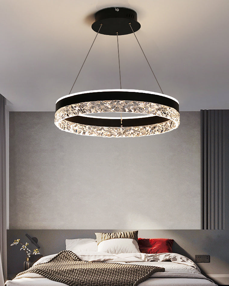 Diff Acrylic Circular LED Chandelier-DF2171