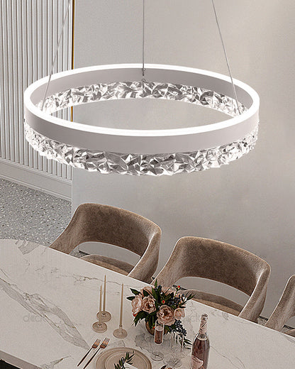 Diff Acrylic Circular LED Chandelier-DF2171