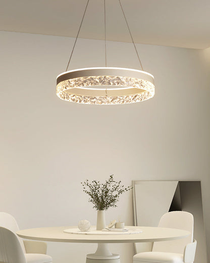 Diff Acrylic Circular LED Chandelier-DF2171