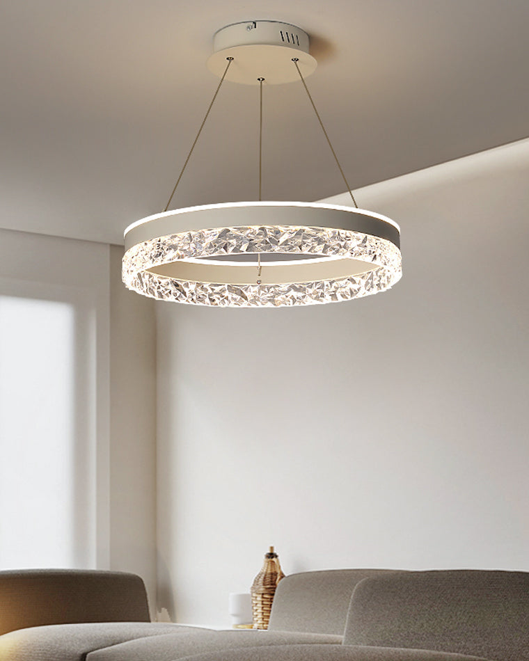 Diff Acrylic Circular LED Chandelier-DF2171