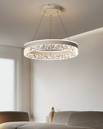 Diff Acrylic Circular LED Chandelier-DF2171