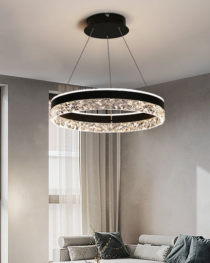 Diff Acrylic Circular LED Chandelier-DF2171