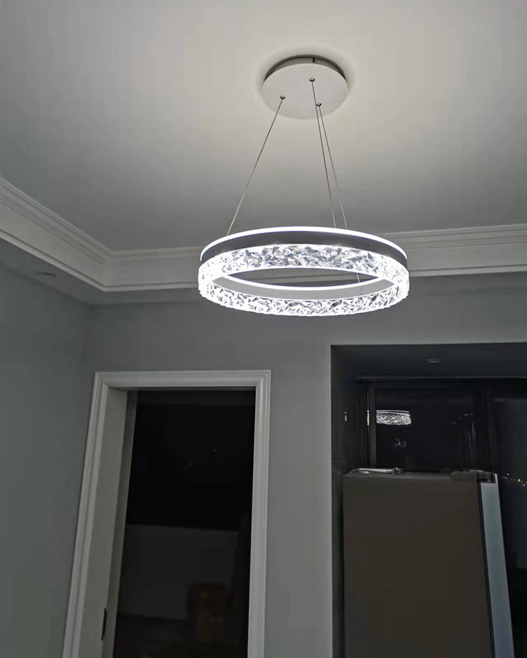 Diff Acrylic Circular LED Chandelier-DF2171