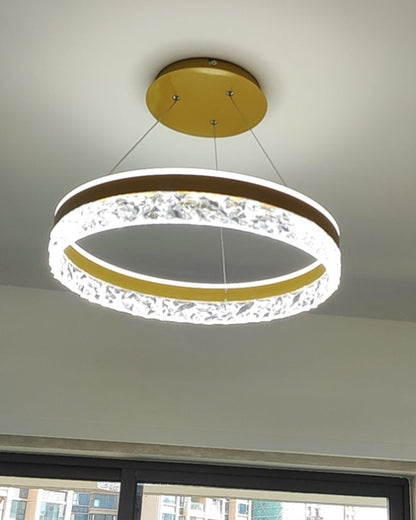 Diff Acrylic Circular LED Chandelier-DF2171