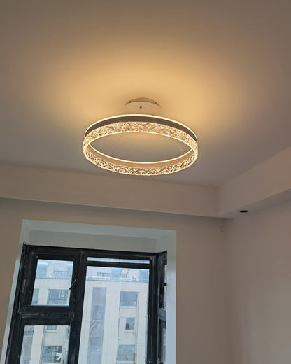 Diff Acrylic Circular LED Chandelier-DF2171