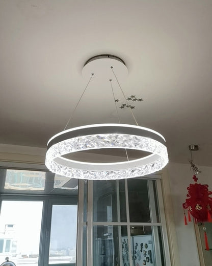 Diff Acrylic Circular LED Chandelier-DF2171