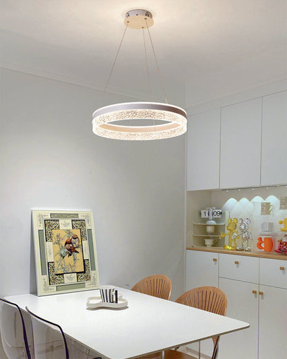 Diff Acrylic Circular LED Chandelier-DF2171