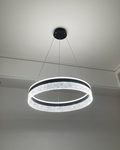 Diff Acrylic Circular LED Chandelier-DF2171