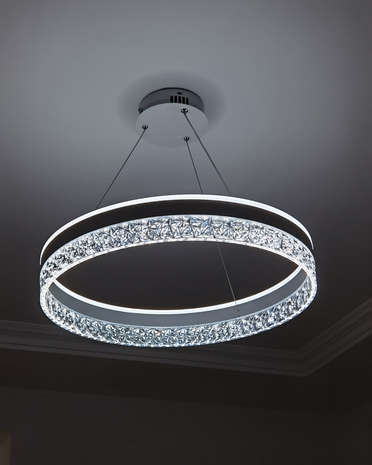 Diff Acrylic Circular LED Chandelier-DF2171