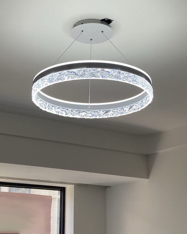 Diff Acrylic Circular LED Chandelier-DF2171