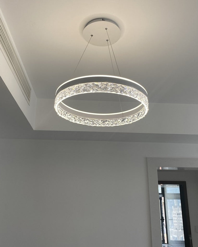 Diff Acrylic Circular LED Chandelier-DF2171