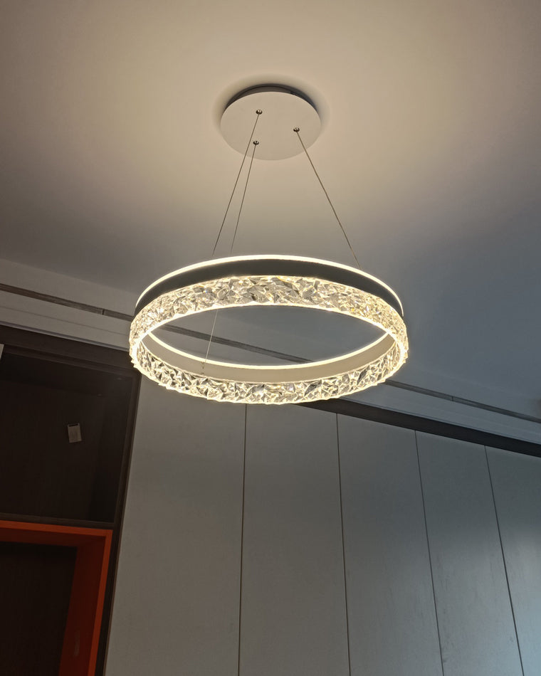 Diff Acrylic Circular LED Chandelier-DF2171