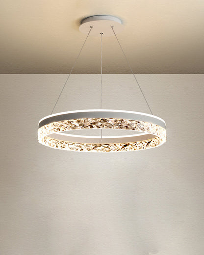 Diff Acrylic Circular LED Chandelier-DF2171