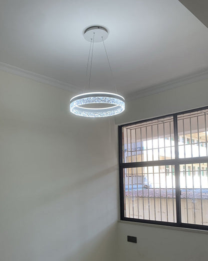 Diff Acrylic Circular LED Chandelier-DF2171