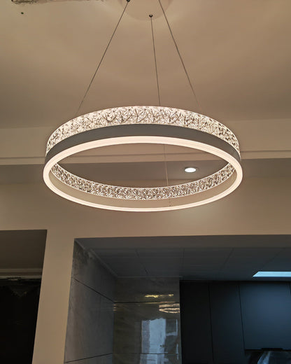 Diff Acrylic Circular LED Chandelier-DF2171