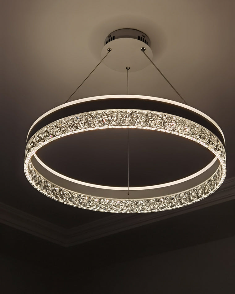 Diff Acrylic Circular LED Chandelier-DF2171