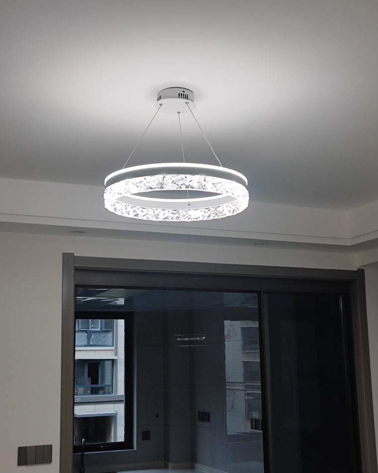 Diff Acrylic Circular LED Chandelier-DF2171