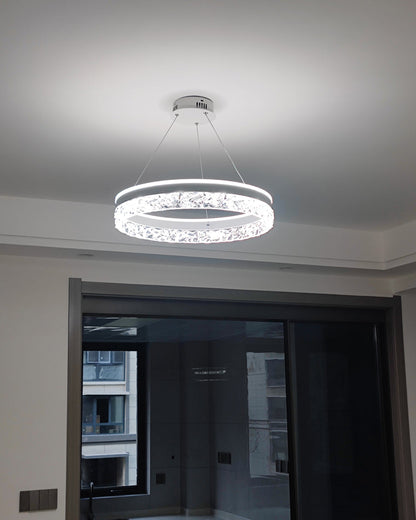 Diff Acrylic Circular LED Chandelier-DF2171