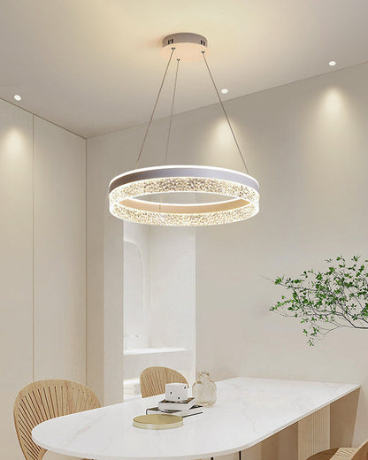 Diff Acrylic Circular LED Chandelier-DF2171