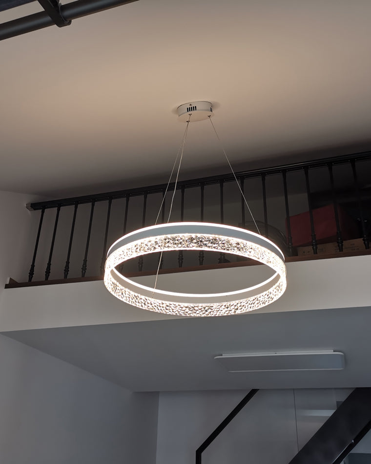 Diff Acrylic Circular LED Chandelier-DF2171