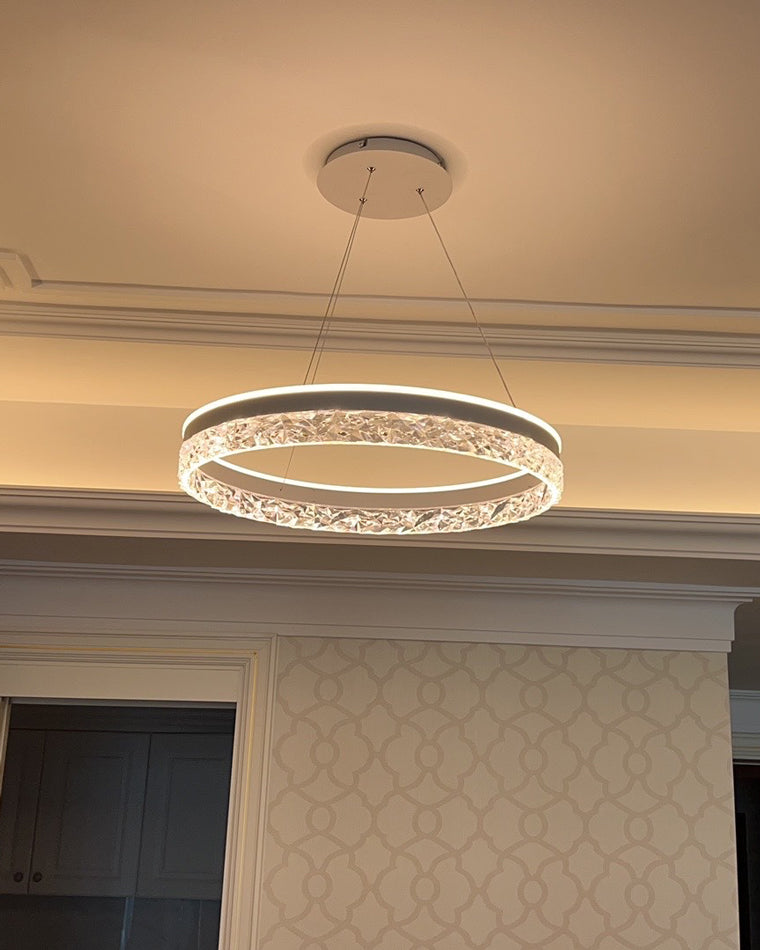 Diff Acrylic Circular LED Chandelier-DF2171