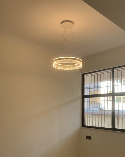 Diff Acrylic Circular LED Chandelier-DF2171