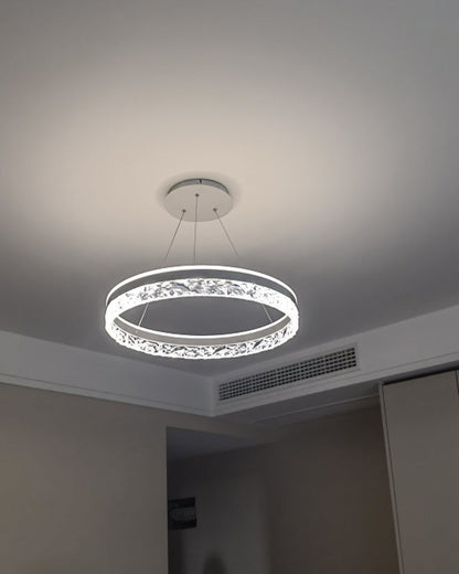 Diff Acrylic Circular LED Chandelier-DF2171