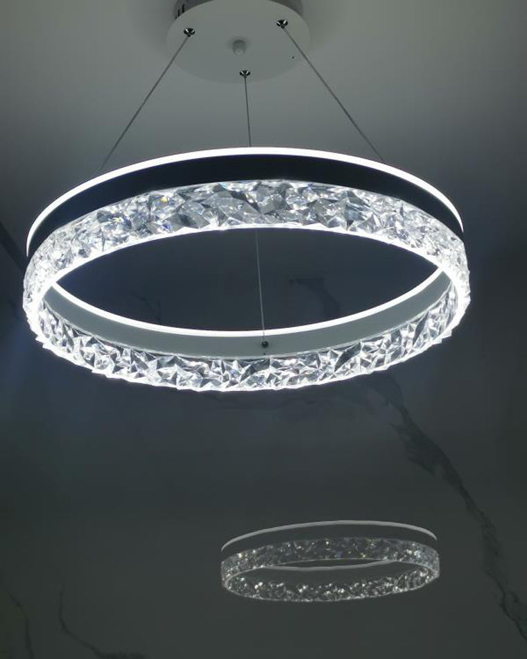 Diff Acrylic Circular LED Chandelier-DF2171