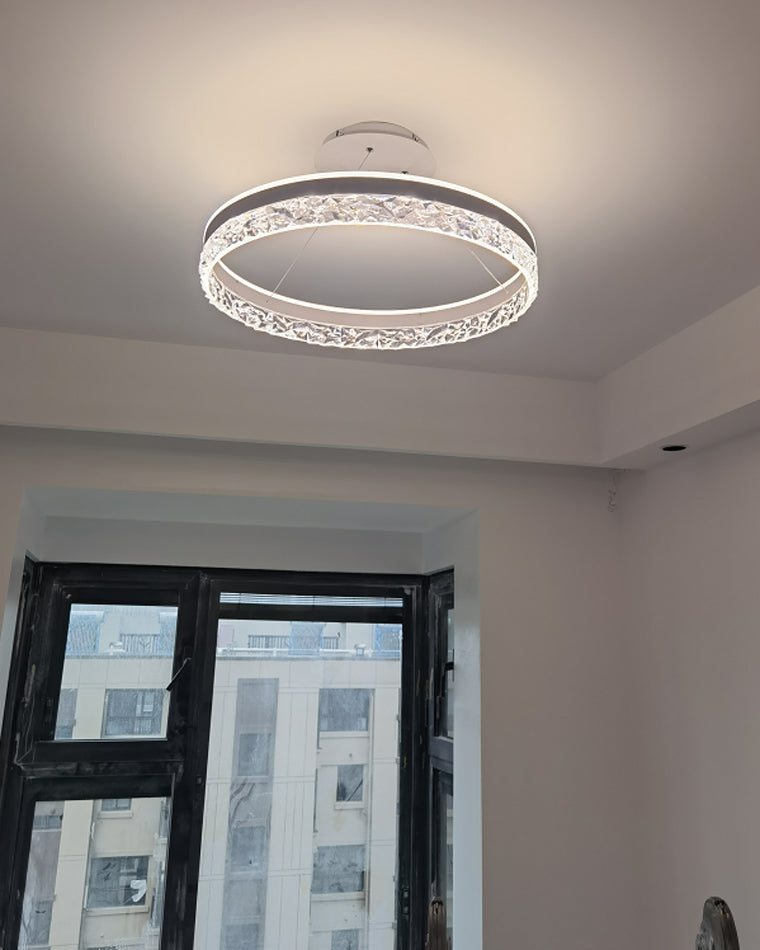 Diff Acrylic Circular LED Chandelier-DF2171