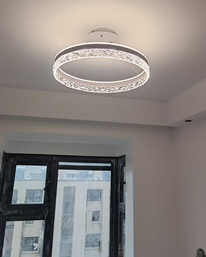 Diff Acrylic Circular LED Chandelier-DF2171