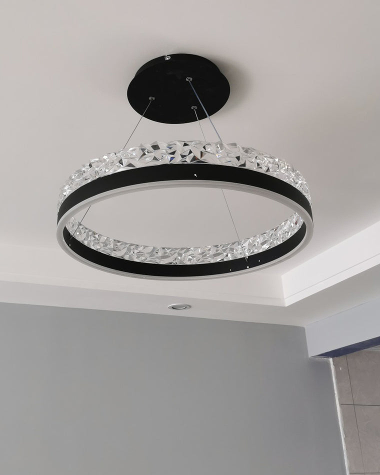 Diff Acrylic Circular LED Chandelier-DF2171