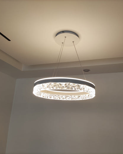 Diff Acrylic Circular LED Chandelier-DF2171