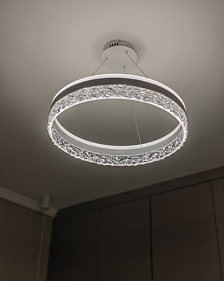 Diff Acrylic Circular LED Chandelier-DF2171