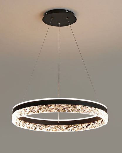 Diff Acrylic Circular LED Chandelier-DF2171