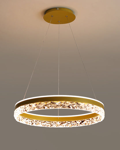 Diff Acrylic Circular LED Chandelier-DF2171