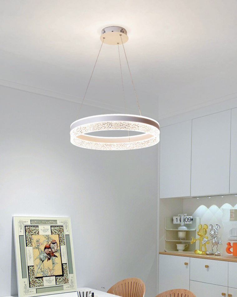 Diff Acrylic Circular LED Chandelier-DF2171