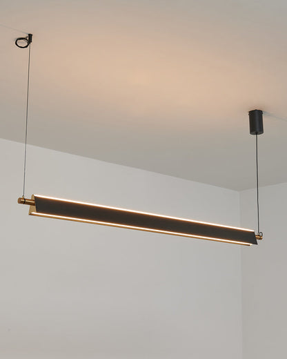 Diff Black Linear Pendant Light-DF2182