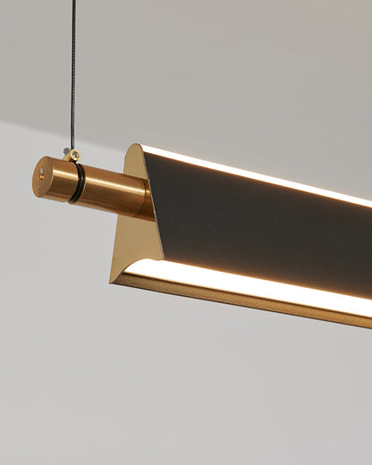 Diff Black Linear Pendant Light-DF2182