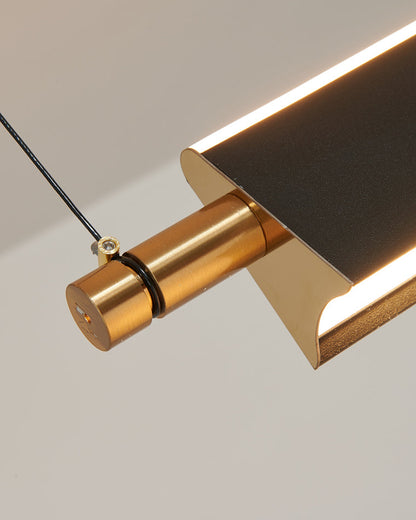 Diff Black Linear Pendant Light-DF2182