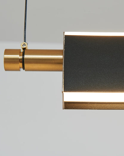 Diff Black Linear Pendant Light-DF2182