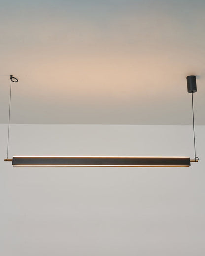 Diff Black Linear Pendant Light-DF2182