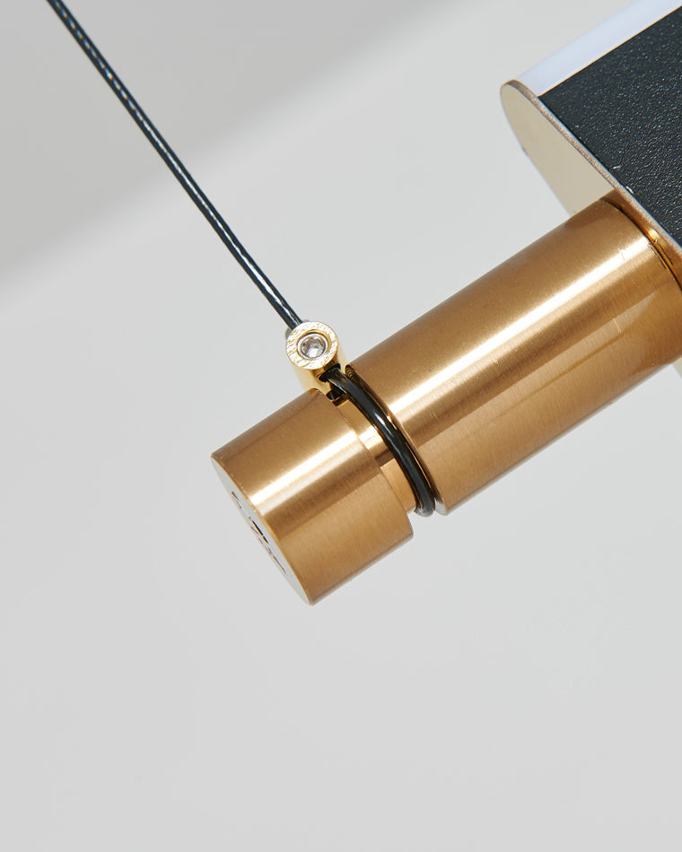 Diff Black Linear Pendant Light-DF2182