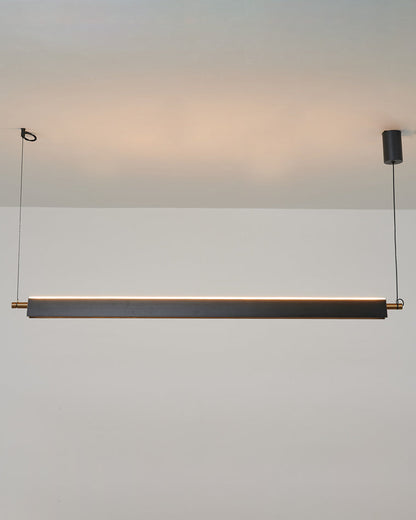 Diff Black Linear Pendant Light-DF2182