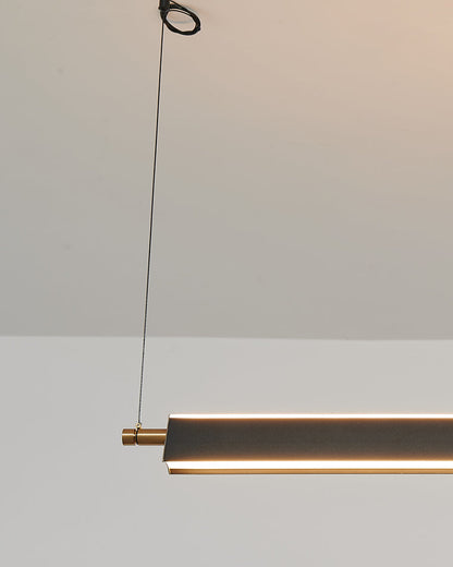 Diff Black Linear Pendant Light-DF2182