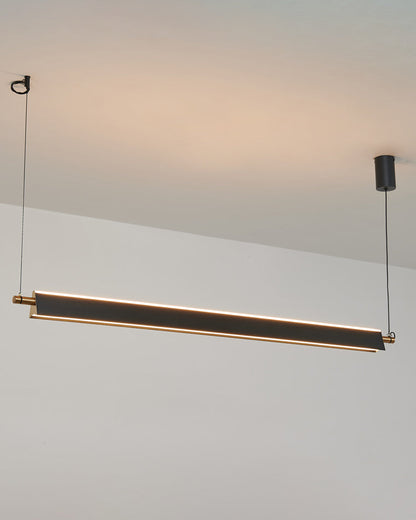 Diff Black Linear Pendant Light-DF2182