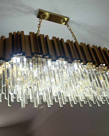 Diff  Prism Crystal Tiered Chandelier-DF2185